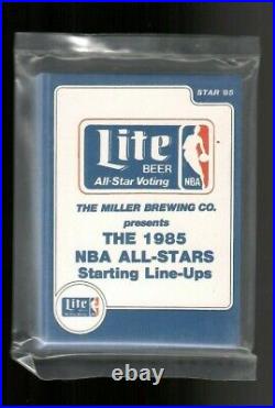 1985 Star Company Lite Beer 13-card Basketball All Star Set Michael Jordan