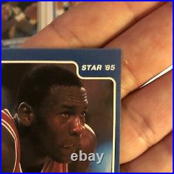 1985 Star Lite All-Stars Michael Jordan Rookie Year With Rest Of Set