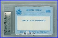 1985 Star Lite Beer All Star Game Complete set (13 cards) Michael Jordan BGS 9.0