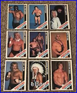 1985 Wrestling All Stars Signed Autographed (54) Card Set Hogan, Ventura, Lawler
