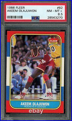 1986-87 FLEER BASKETBALL COMPLETE SET (ALL PSA 8.5) With STICKERS (ALL PSA 8.0)