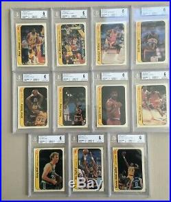 1986 87 Fleer Basketball Sticker Set 1-11 Michael Jordan All Bgs 6. Invest Now $