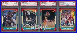 1986 Fleer Basketball Complete Set ALL GRADED PSA 8 Michael Jordan Rookie Card