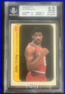 1986 Fleer Basketball Sticker Set All Bgs Graded With Michael Jordan Rc Ex-mt++
