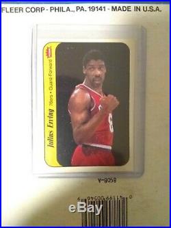 1986 Fleer basketball Lot WithOriginal Michael Jordan Rookies All Star Set & Box
