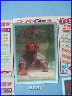 1986 Magic Motion Rookies Sportflics Baseball Cards #1-50 Complete Set Excellent