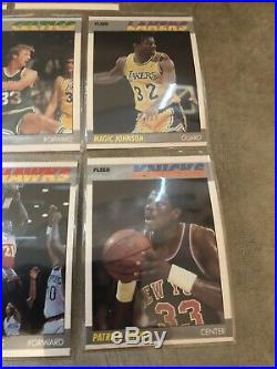 1987-88 Complete Fleer Basketball Set With All-stars 1-11 2M. Jordans NRMT! NICE
