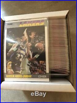 1987-88 Complete Fleer Basketball Set With All-stars 1-11 2M. Jordans NRMT! NICE