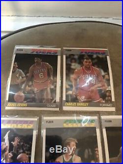 1987-88 Complete Fleer Basketball Set WithALL-STARs 1-11 With2 PSA 8 Jordans NRMT