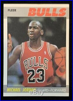 1987-88 Fleer Basketball Complete Set 1-132 withStickers 1-11 Jordan See All Pics