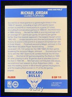 1987-88 Fleer Basketball Complete Set 1-132 withStickers 1-11 Jordan See All Pics
