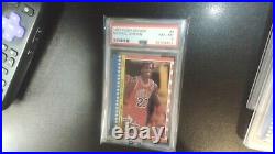 1987 fleer basketball complete set and all 11 stickers graded psa8