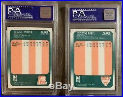 1988-89 Complete Set ALL KEY CARDS PSA-9 Quality Collection Break (1988)