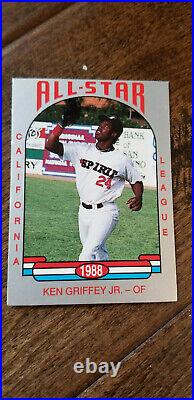 1988 Cal League Cards All Star Game 56 Card 10 Set Lot Ken Griffey Jr Mariners