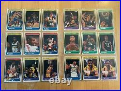 1988 Fleer Basketball Partial Set (114) Cards Jordan All-Star, Pippen, Stockton