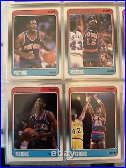 1988 Fleer Complete Set Michael Jordan, Pippen, Grant ALL PSA 8s Rookies Look