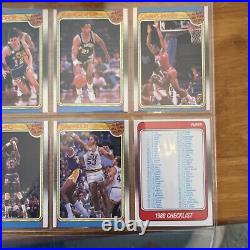 1988 Fleer Complete Set Michael Jordan, Pippen, Grant ALL PSA 8s Rookies Look