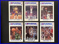1989 Converse All Pro 14 Card Set Magic Johnson Larry Bird Karl Malone Mchale