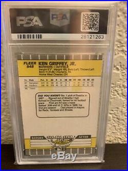 1989 Ken Griffey Jr PSA 10 Rookie Lot Collection Upper Deck All 6 RCs Set