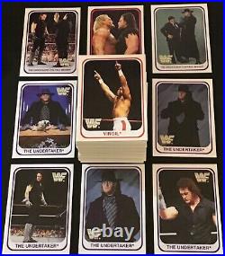 1991 Merlin Wrestling Complete 150 Set Includes All 8 The Undertaker Rookie WWE