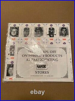 1991 Ny Mets Wiz Set All 450 Cards Complete & Scarce