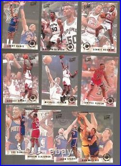 1993-94 Fleer Ultra 10 Card All Defense Team Set (Jordan Pippen Rodman Robinson)