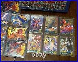 1994 FLEER ULTRA X-MEN Cards BASE SET + ALL 15 Chase Cards, Binder/Box/Wraps