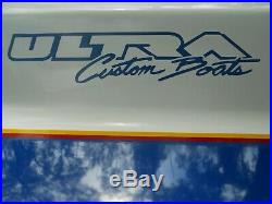1995 Ultra Custom 18 Jet Boat 454 Bbc Dominator Full Set Back Pump All Original