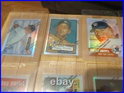 1996 Topps Finest Mickey Mantle Refractor Complete 19 Card Set All withPeel