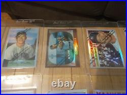 1996 Topps Finest Mickey Mantle Refractor Complete 19 Card Set All withPeel