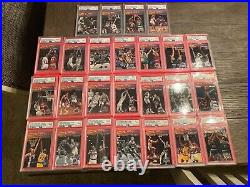 1996 Topps NBA Stars Imagine MEMBERS ONLY 25 Card Set ALL PSA GRADED 9 or HIGHER