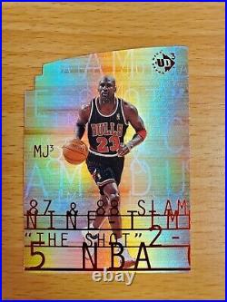 1997 UD3 Michael Jordan 3 Card set all 3 Cards MJ3-1, MJ3-2, & MJ3-3 included