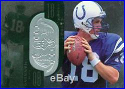 1998 SPx FINITE COMPLETE SET BEST OF ALL-TIME RC MANNING MOSS FAVRE ELWAY SMITH