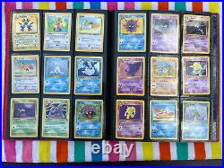 1999 Original 151 Pokemon Cards Complete Set Jungle Fossil ALL BASE HOLOS NM-MP