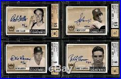 1999 Ud Century Epic Signatures Gold Autograph Complete Set Of (32) All Bgs /100