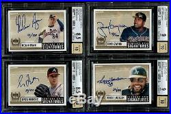 1999 Ud Century Epic Signatures Gold Autograph Complete Set Of (32) All Bgs /100