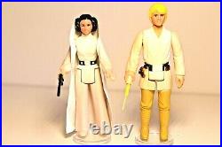 1st 12 Star Wars Figures 1977 ALL ORIGINAL Collector's Set (lettered hilts)