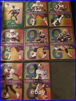 2002 Topps Chrome Football Set Tom Brady All Rookies Included 1-265 with Inserts