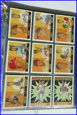 2007 Topps Heritage Master Set 562 cards (all SPs & Variations) + 3 insert sets