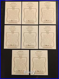 2008 Topps Sterling White Frame Set of 11 Robin Yount all #ed to /250 217-227