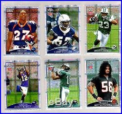 2009 Topps Chrome Football Xfractor Parallel Set 1-220-All Rookies M. STAFFORD