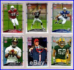 2009 Topps Chrome Football Xfractor Parallel Set 1-220-All Rookies M. STAFFORD