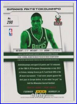 2013-14 Panini Prizm Complete Sets 1-297 & All 6 Insert Sets Giannis Rc