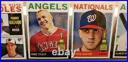 2013 Complete Topps HERITAGE SET (500) Cards #1-500 ALL (75) SPs Trout MINT
