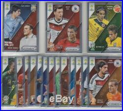 2014 Panini Prizm World Cup Master Set 411 Cards Base + All Inserts