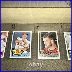 2014 Topps HERITAGE BASEBALL Complete SET #1-500 All (75) SP Trout MINT