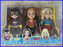 2017 DC Super Girls 15 COMPLETE SET Batgirl Supergirl Wonder Woman. New In Box