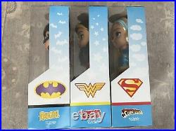 2017 DC Super Girls 15 COMPLETE SET Batgirl Supergirl Wonder Woman. New In Box