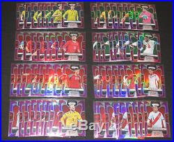 2018 Panini Prizm World Cup PURPLE refractor COMPLETE SET All 300 cards #/99