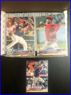2018 Topps Update Complete Master Set 300 + All Inserts 485 cards Acuna Soto +++